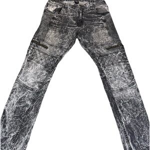 Society Black and Gray Men Jeans